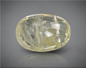 Yellow Sapphire Unheated & Untreated Natural Certified 3.99 carats -99312